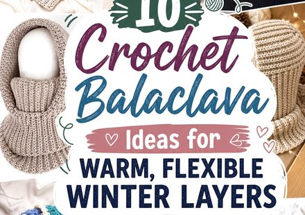 Crochet Balaclava Ideas for Warm, Flexible Winter Layers