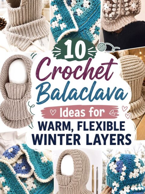 Crochet Balaclava Ideas for Warm, Flexible Winter Layers