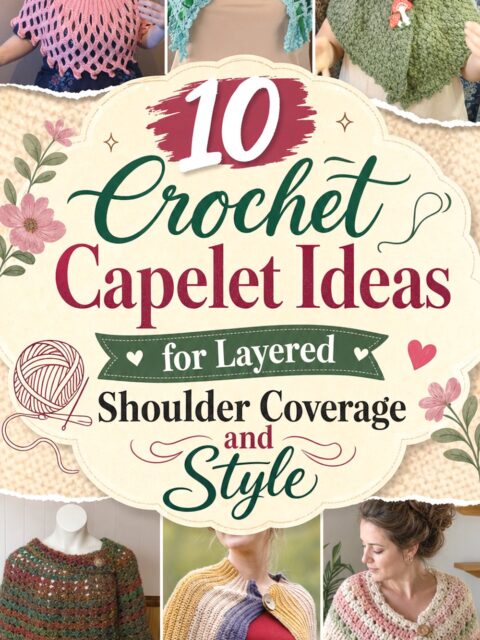 Crochet Capelet Ideas for Layered Shoulder Coverage and Style