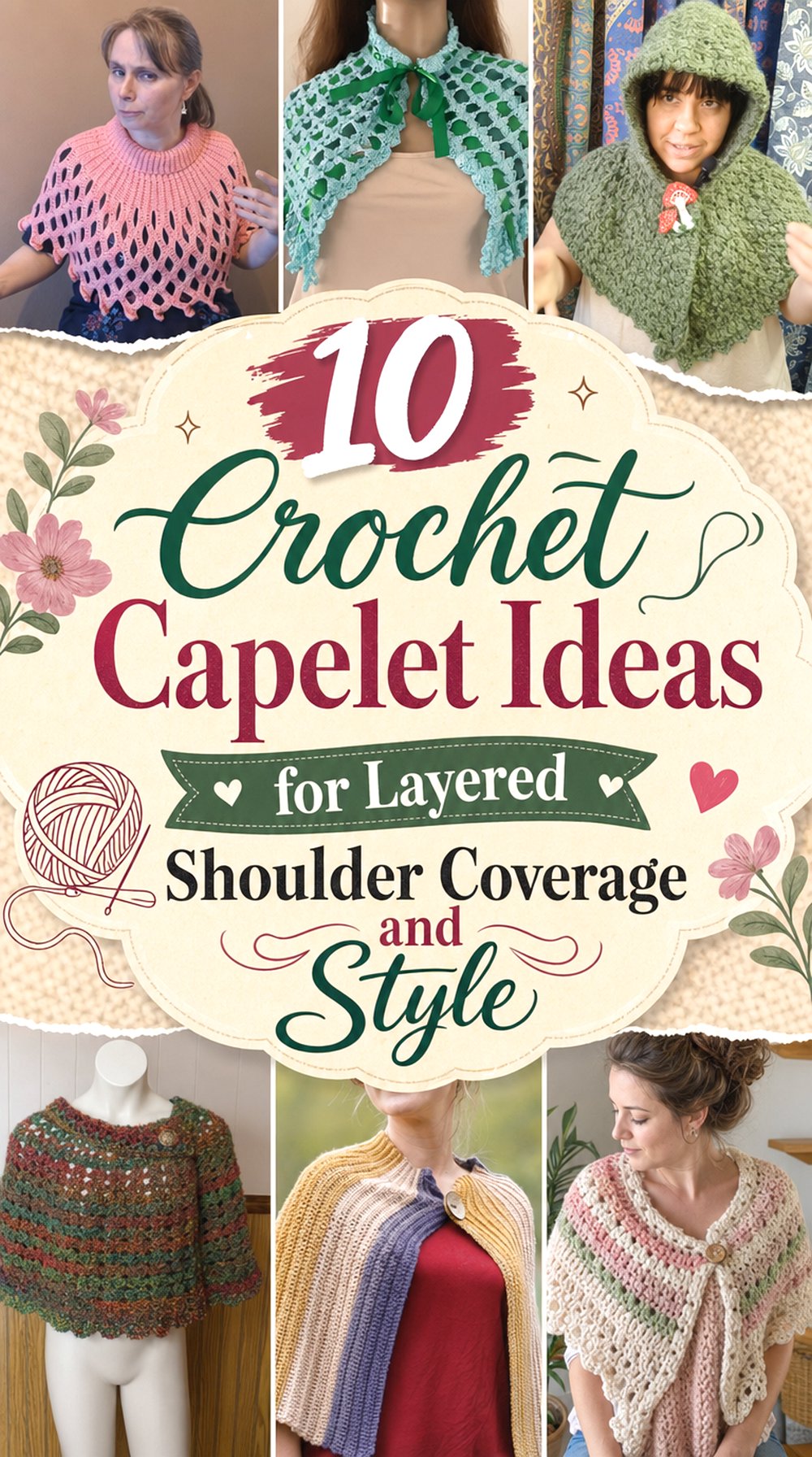 Crochet Capelet Ideas for Layered Shoulder Coverage and Style