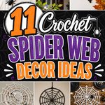Crochet Spider Web Decor Ideas