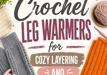 Crochet Leg Warmers for Cozy Layering and Standout Details