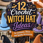 Crochet Witch Hat Ideas for Costumes, Decor, and Spooky Accessories