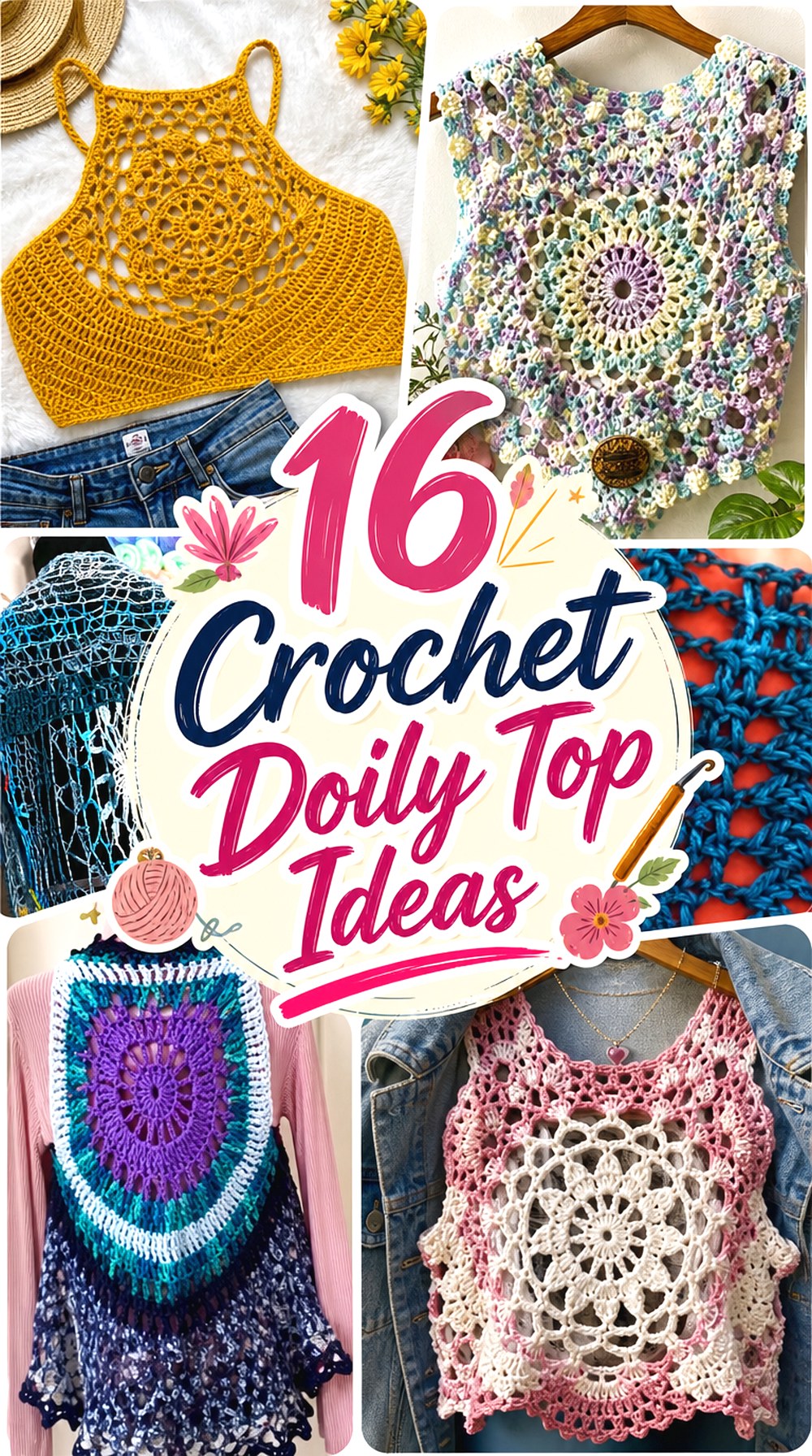Crochet Doily Top Ideas