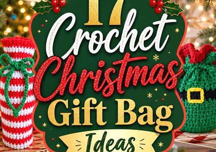 Crochet Christmas Gift Bag Ideas