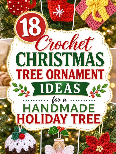 Crochet Christmas Tree Ornament Ideas for a Handmade Holiday Tree