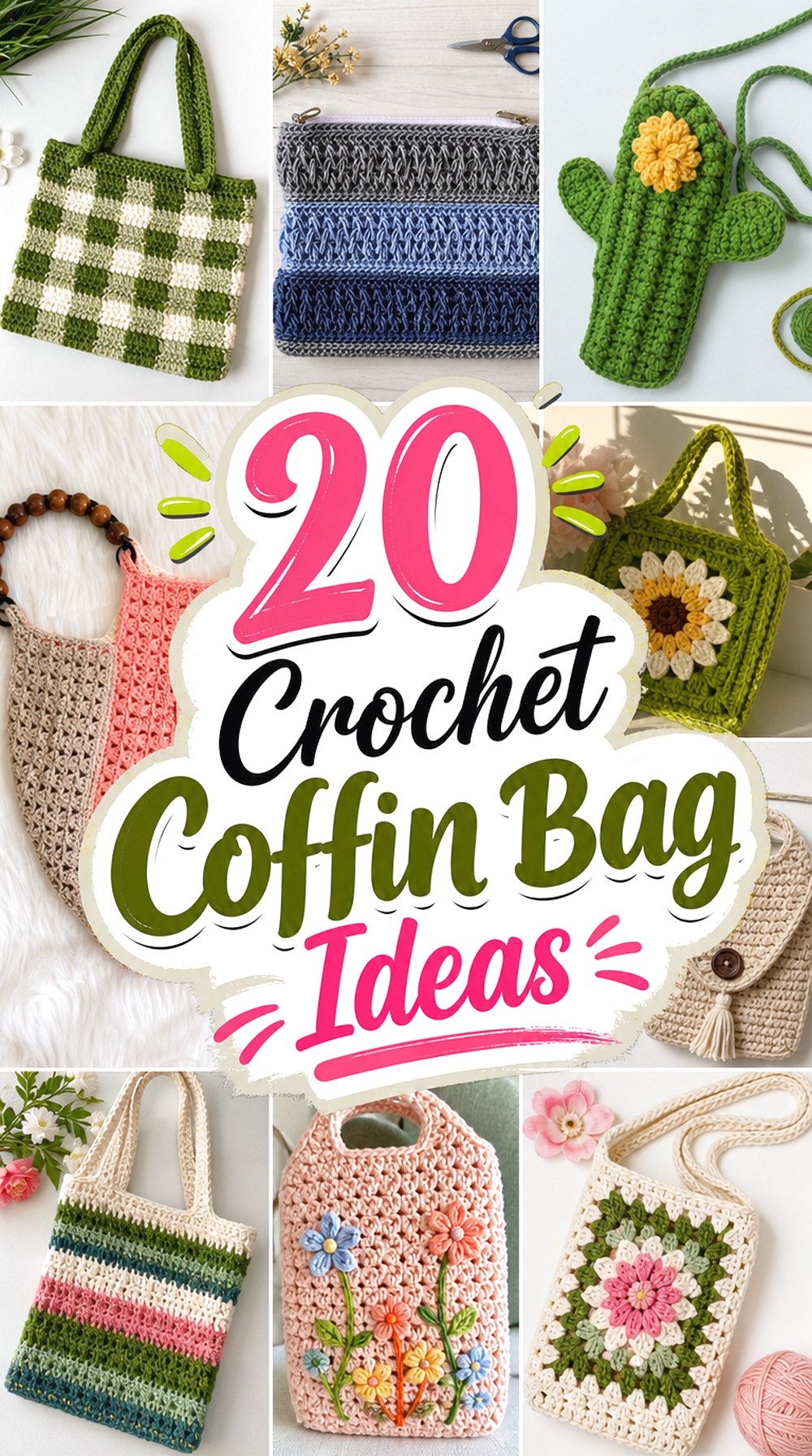 Crochet Coffin Bag Ideas