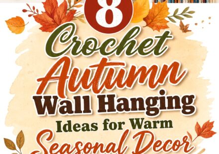 Crochet Autumn Wall Hanging Ideas for Warm Seasonal Decor