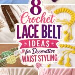 Crochet Lace Belt Ideas for Decorative Waist Styling