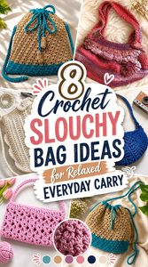 Crochet Slouchy Bag Ideas for Relaxed Everyday Carry