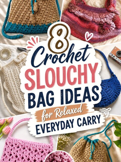 Crochet Slouchy Bag Ideas for Relaxed Everyday Carry
