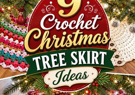 Crochet Christmas Tree Skirt Ideas