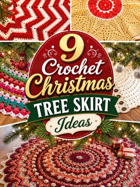Crochet Christmas Tree Skirt Ideas