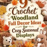 Crochet Woodland Fall Decor Ideas for Cozy Seasonal Displays