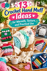 Crochet Hand Muff Ideas for Warmth, Texture, and Practical Use