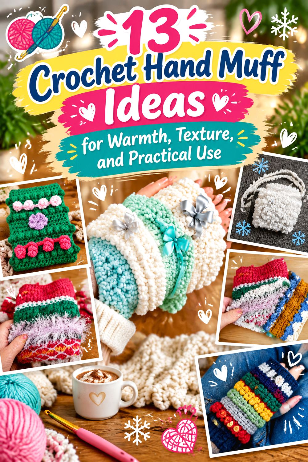Crochet Hand Muff Ideas for Warmth, Texture, and Practical Use