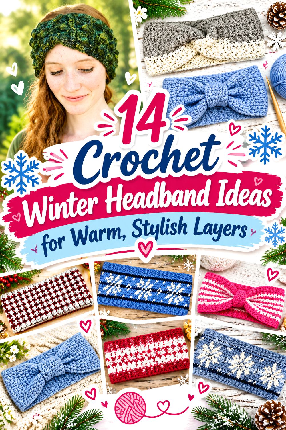 Crochet Winter Headband Ideas for Warm, Stylish Layers