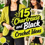 15 Chartreuse and Black Crochet Ideas