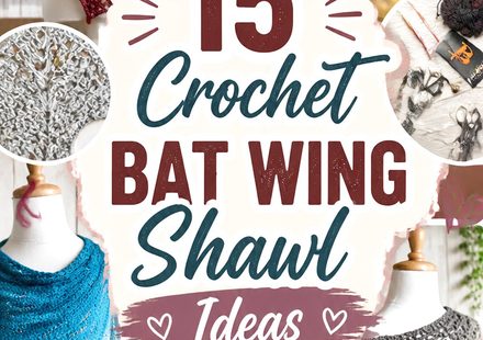 Crochet Bat Wing Shawl Ideas