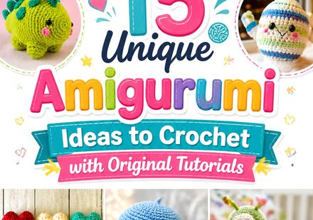 Unique Amigurumi Ideas to Crochet with Original Tutorials
