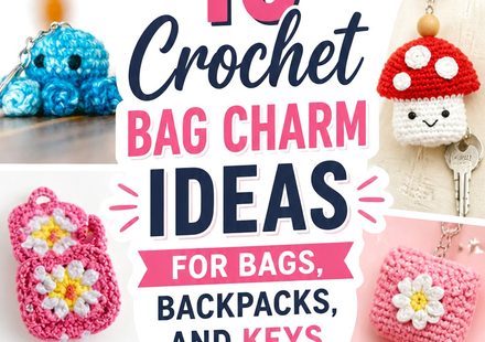 Crochet Bag Charm Ideas for Bags, Backpacks, and Keys