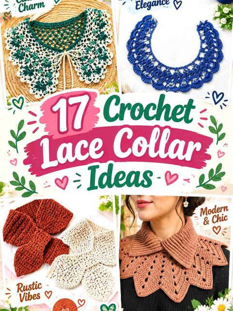 17 Crochet Lace Collar Ideas